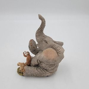 Tuskers Slumberzzz Sleepy Heads 91055 Elephant with Friends Figurine 3.3"x4.8"